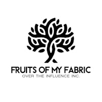 fruits of my fabric over the influence inc logo